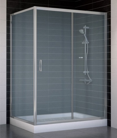 Душевой уголок Vegas Glass ZP+ZPV 130*90 07 10 стекло сатин, 130x90 фото 1