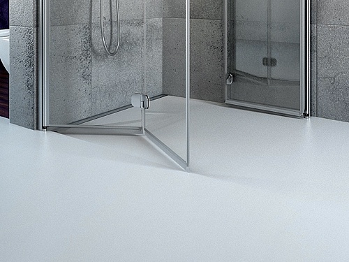 Душевой уголок Radaway EOS KDD-B 80x90 прозрачное стекло фото 4