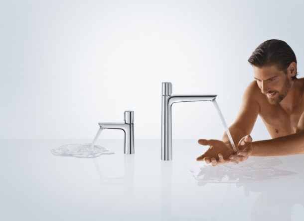 Смеситель Hansgrohe Talis Select E 71750000 для раковины, с донным клапаном фото 2