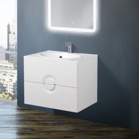 Мебель для ванной BelBagno Onda 90 bianco lucido фото 2