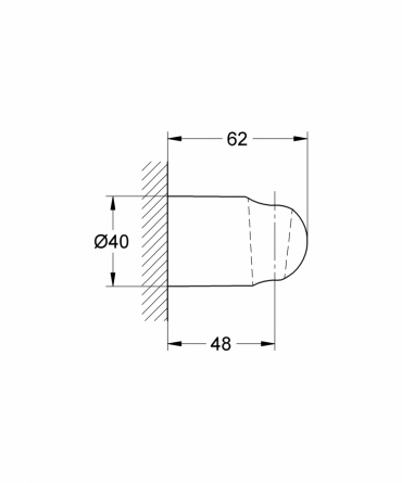 Держатель для душа Grohe Relexa plus фото 2