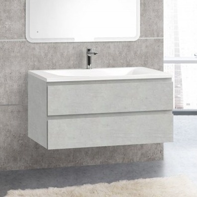 Мебель для ванной Cezares Molveno 100 beton фото 4