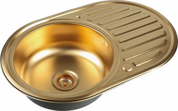 Мойка кухонная Zorg Inox Pvd SZR-7750 bronze фото 1