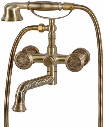 Смеситель Bronze de Luxe 10119P для ванны с душем фото 1