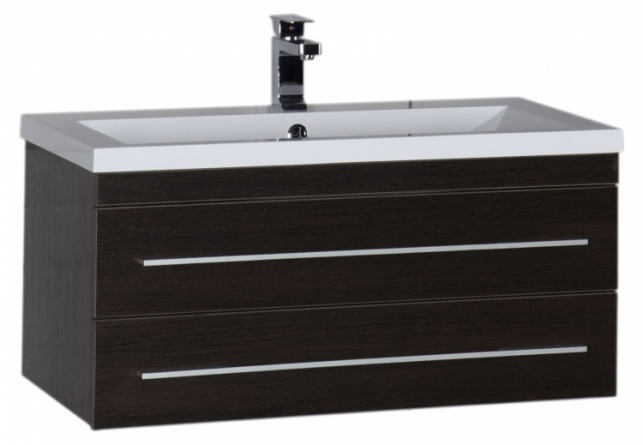 Тумба для комплекта Aquanet Нота 90 венге фото 1