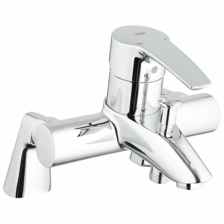 Смеситель для ванны Grohe Eurostyle с вертикальным подключениям фото 1