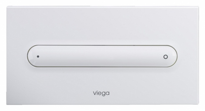 Кнопка смыва Viega Visign for Style 11  белая фото 2