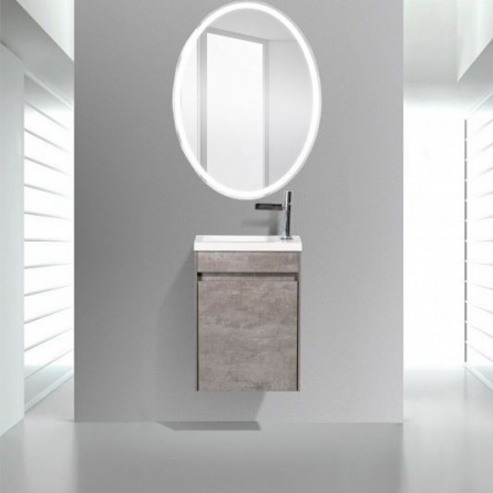 Мебель для ванной BelBagno Pietra Mini 46 R stucco cemento фото 1