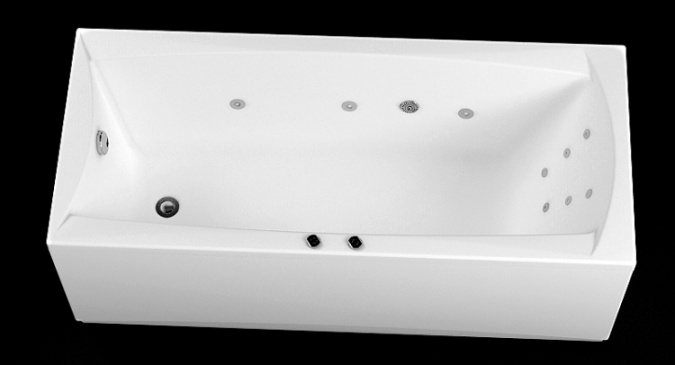 Акриловая ванна Aquanet Cariba 170x75 фото 7