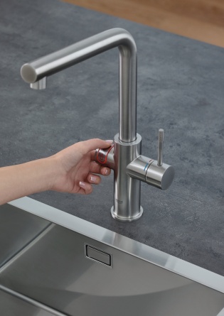 Смеситель Grohe Red II Duo 30327DC1 для кухонной мойки, с водонагревателем фото 4