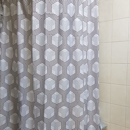 Штора для ванной Bath Plus SKR-01 Romb  ZOLOTO фото 1