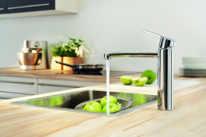 Смеситель Grohe Eurostyle Cosmopolitan  для кухонной мойки фото 9