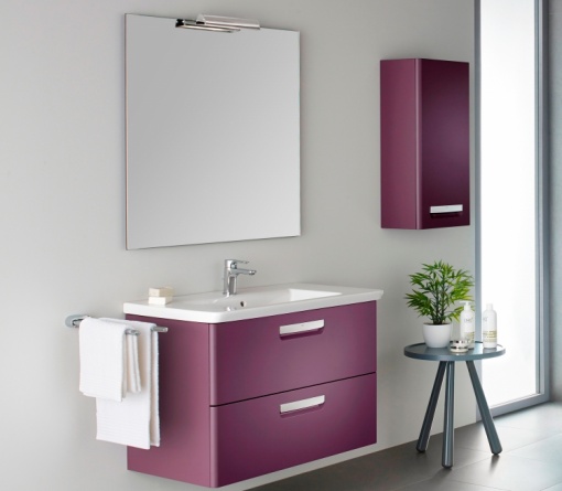 Мебель для ванной Roca Gap 80 фиолетовая фото 2
