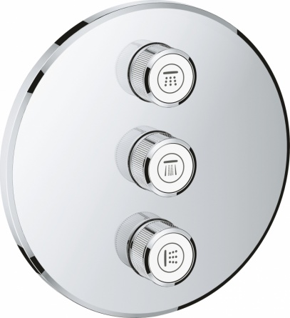Переключатель потоков Grohe Grohtherm SmartControl 29122000 на 3 позиции фото 1