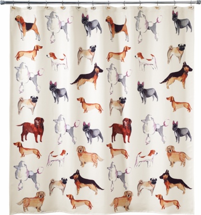 Штора для ванной Avanti Dogs on Parade фото 1