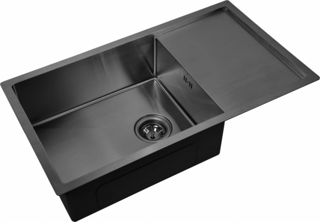 Мойка кухонная Zorg Inox PVD 7844 grafit фото 1