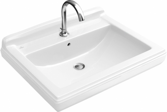 Раковина Villeroy & Boch Hommage 7101 75 R2 star white фото 1