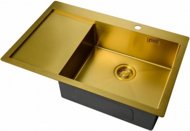 Мойка кухонная Zorg Light ZL R 780510-R BRONZE фото 1