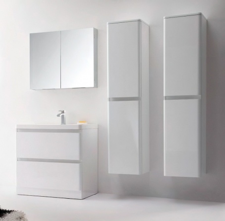 Мебель для ванной BelBagno Energia-N 60 bianco lucido напольная фото 2