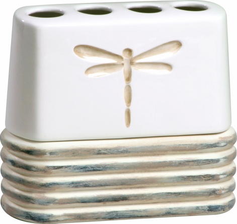 Стакан Creative Bath Dragonfly DGF60NAT для зубных щёток фото 1