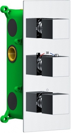 Душевой комплект Timo Petruma SX-5039/00SM chrome С ВНУТРЕННЕЙ ЧАСТЬЮ фото 5