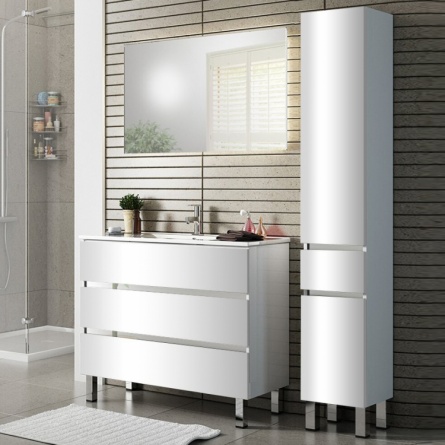 Мебель для ванной Sanvit Кубэ-3 70 белый глянец фото 1