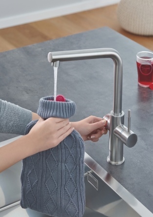 Смеситель Grohe Red II Duo 30325DC1 для кухонной мойки, с водонагревателем фото 7