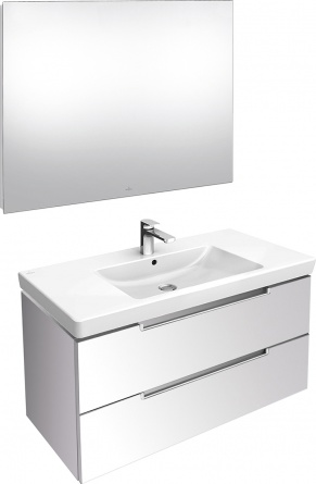 Мебель для ванной Villeroy & Boch Subway 2.0 100 glossy white фото 1