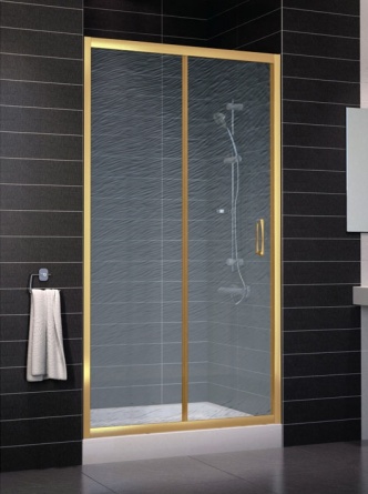 Душевая дверь в нишу Vegas Glass ZP 0105 09 02 стекло шиншилла, 105 фото 1