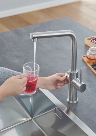 Смеситель Grohe Red II Duo 30327DC1 для кухонной мойки, с водонагревателем фото 8
