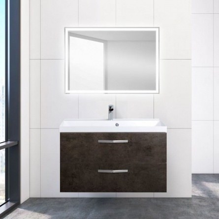 Тумба для комплекта BelBagno Aurora 90 cemento scuro фото 2