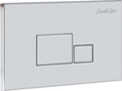 Комплект SantiLine SL-5004 + SL-01 безободковый унитаз, с микролифтом+ система инсталляции с кнопкой смыва фото 3