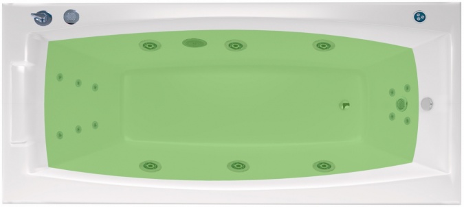 Акриловая ванна Marka One Aelita 01ае1880ГМпрпл Премиум+, 180х80 фото 1