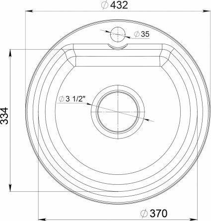 Мойка кухонная GranFest Smart SM 435 бежевый фото 2