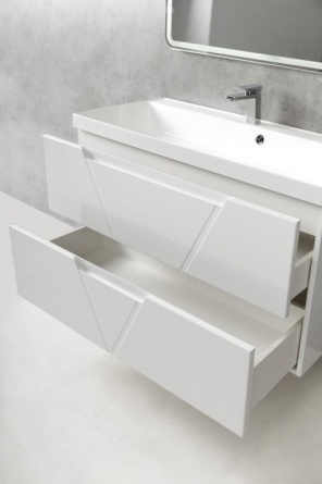 Мебель для ванной BelBagno Vittoria 80 bianco lucido фото 4