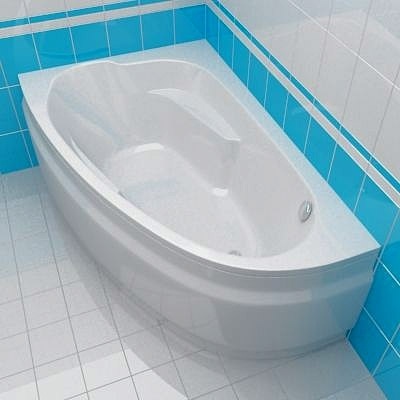 Акриловая ванна Cersanit Joanna 150 L (без панели, без опоры) фото 6