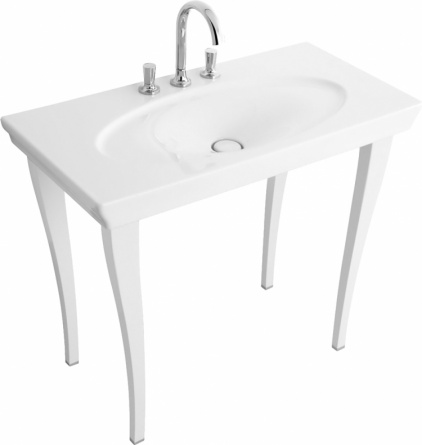 Раковина Villeroy & Boch La belle 6124 А1R1 alpin CeramicPlus фото 6