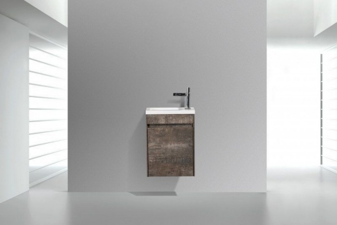 Тумба для комплекта BelBagno Pietra Mini 40 L stone фото 3
