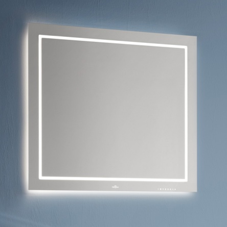 Зеркало Villeroy & Boch Finion G6108000 80 см, с настенным освещением, bluetooth фото 1