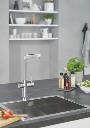 Смеситель Grohe Red II Duo 30325001 для кухонной мойки, с водонагревателем фото 2