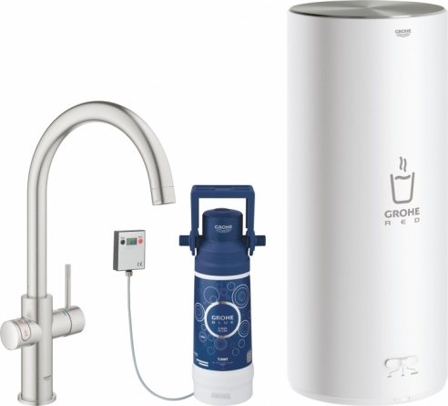 Смеситель Grohe Red II Duo 30079DC1 для кухонной мойки, с водонагревателем фото 2
