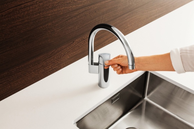 Смеситель Grohe Eurosmart  для кухонной мойки фото 4