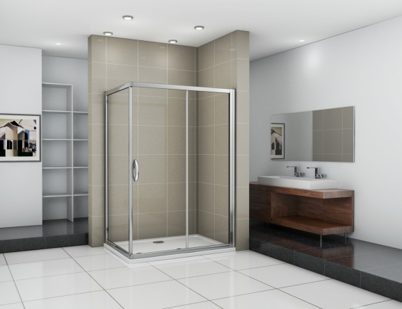 Душевой уголок Good Door Infinity WTW+SP-C-CH 130x90 фото 2