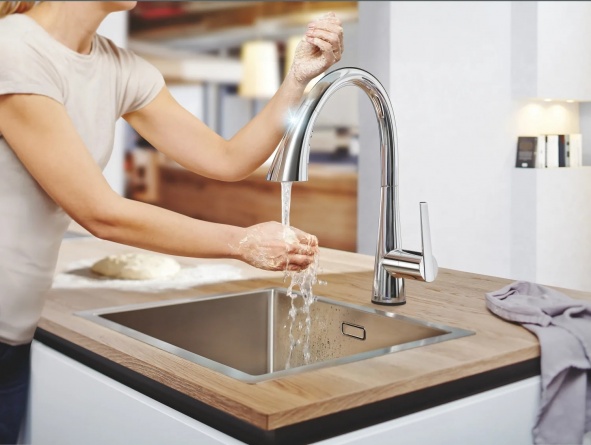Смеситель Grohe Zedra Touch 30219002 для мойки фото 5
