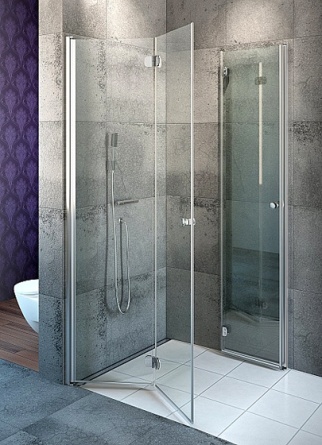 Душевой уголок Radaway EOS KDD-B 100x90 прозрачное стекло фото 1