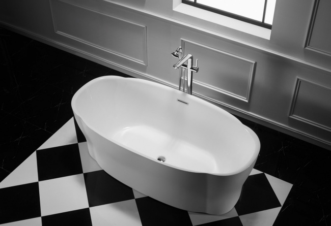 Акриловая ванна BelBagno BB403-1700-850 фото 2