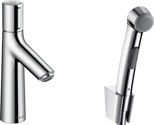 Смеситель Hansgrohe Talis Select S 72291000 для раковины с гигиеническим душем, с донным клапаном Push-Open фото 1