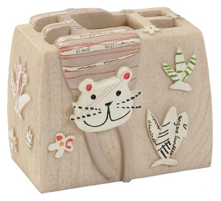 Стакан Creative Bath Animal Crackers для зубных щеток фото 1