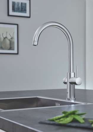 Смеситель Grohe Red II Duo 30079001 для кухонной мойки, с водонагревателем фото 3