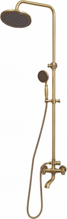 Душевая стойка Bronze de Luxe Florence 10131 для ванны с душем фото 1